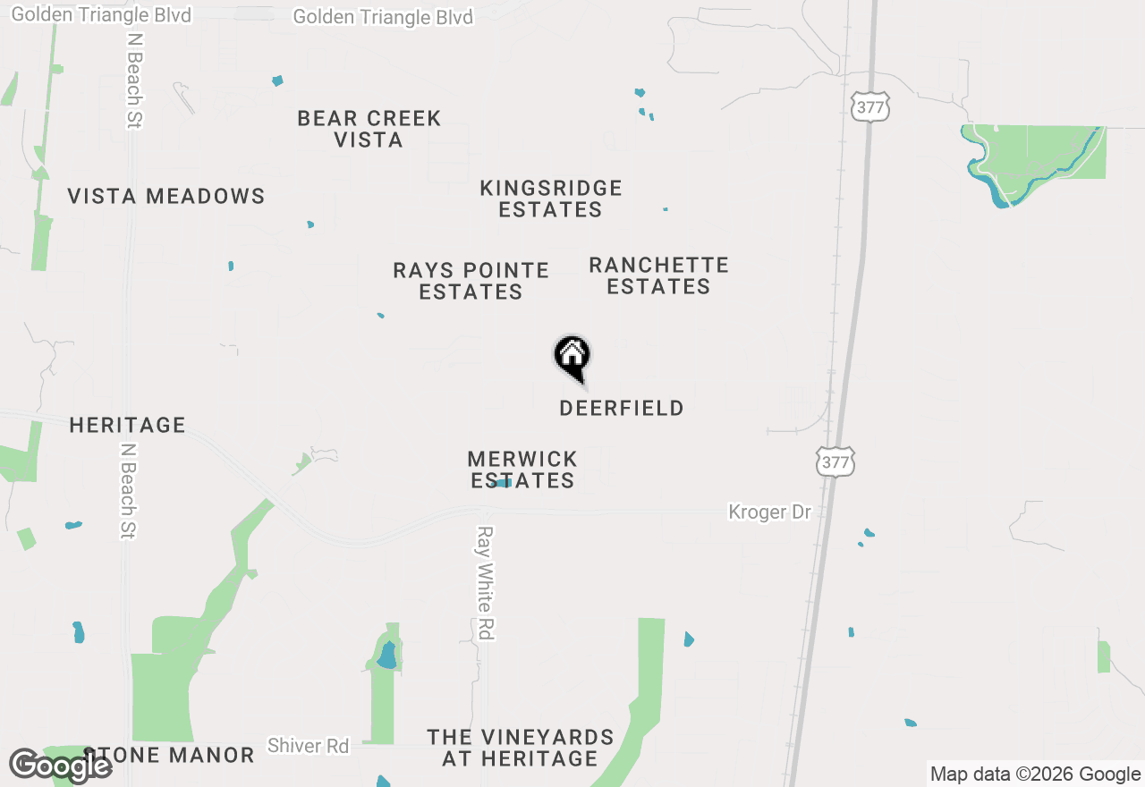 Map of 9716 Indian Court, Fort Worth, TX 76244