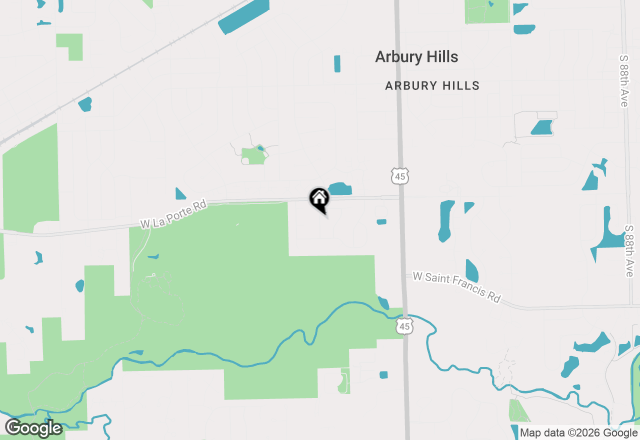 Map of 20004 Everett Lane, Mokena, IL 60448