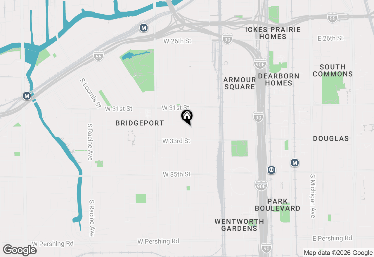 Map of 3212 S Wallace Street #2E, Chicago, IL 60616