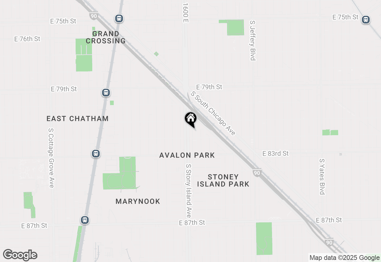 Map of 8135 S Stony Island Boulevard, Chicago, IL 60617