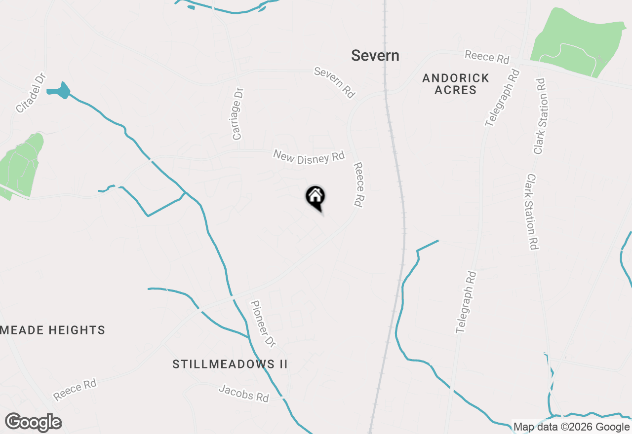 Map of 8011 Brookstone Court #74, Severn, MD 21144