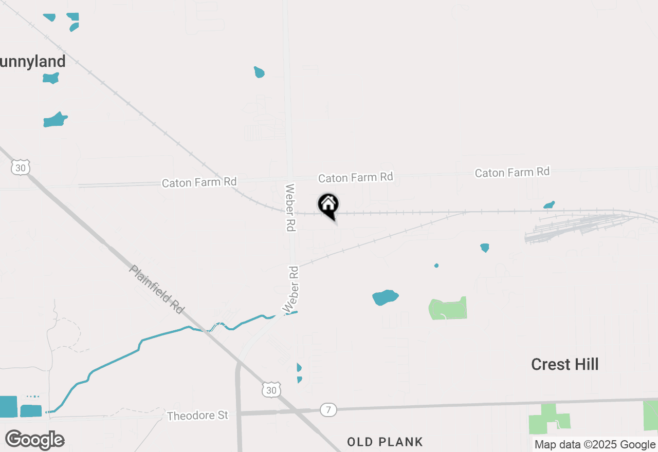 Map of 1434 Root Street, Crest Hill, IL 60403