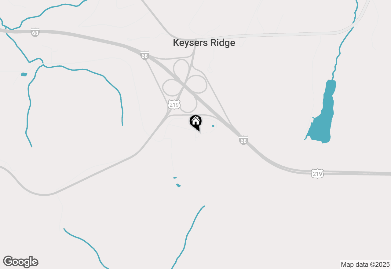 Map of 220 Diesel School Road, Accident, MD 21520