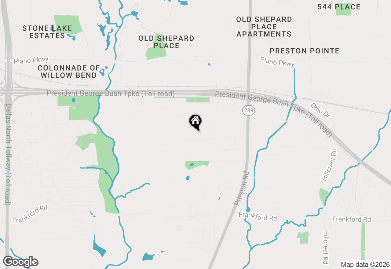 Map of 6029 Buffridge Trail, Dallas, TX 75252