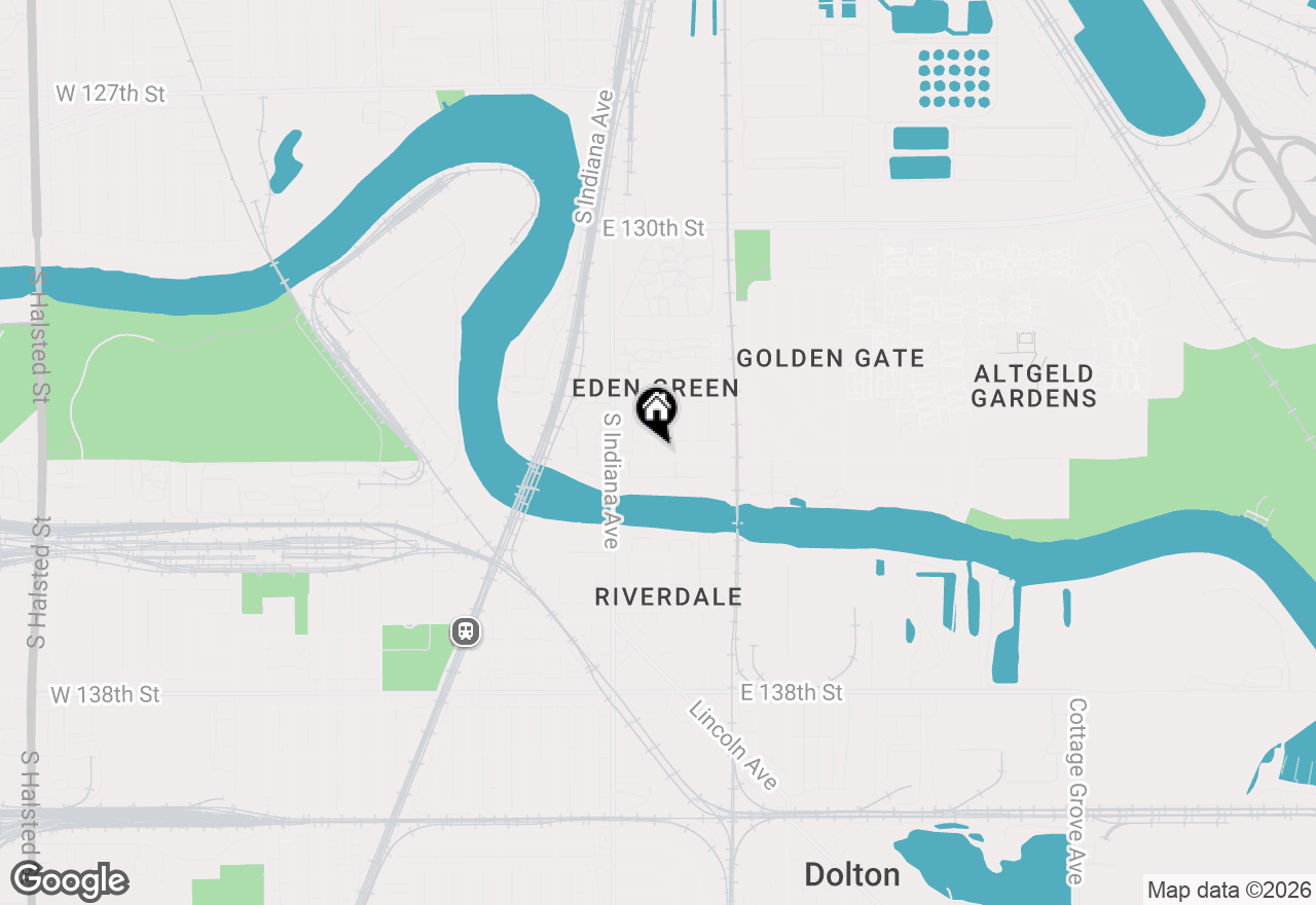 Map of 302 E 134th Street, Chicago, IL 60827