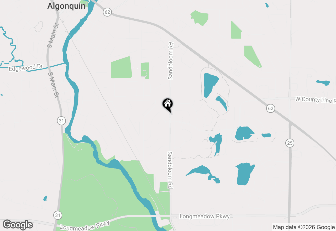 Map of 1125 Meghan Avenue, Algonquin, IL 60102
