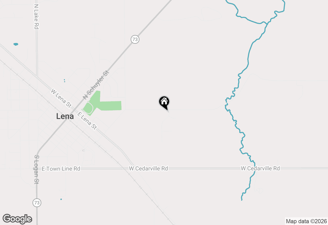 Map of 5482 N Timber Ridge Road, Lena, IL 61048