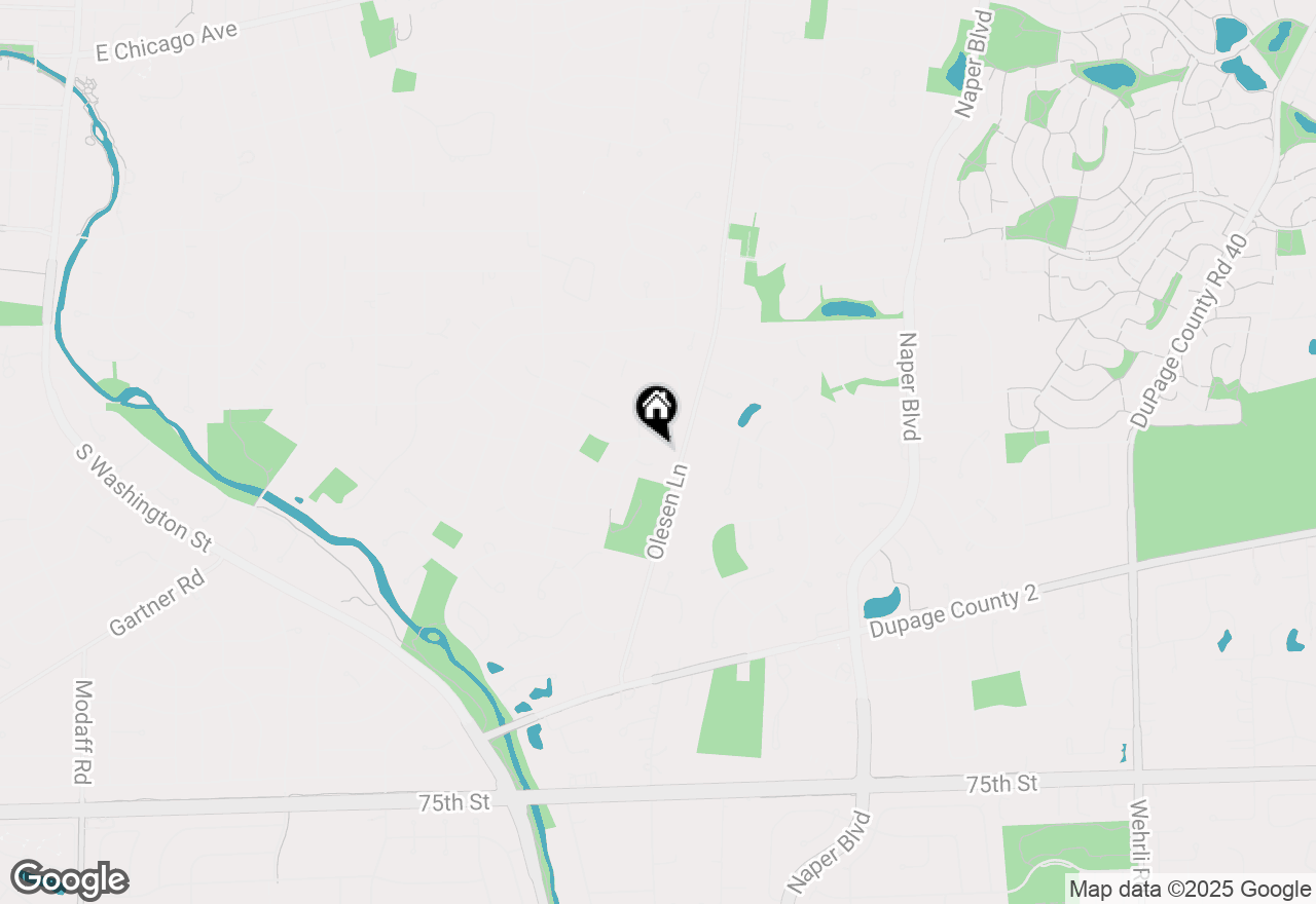 Map of 1223 Iron Liege Court, Naperville, IL 60540