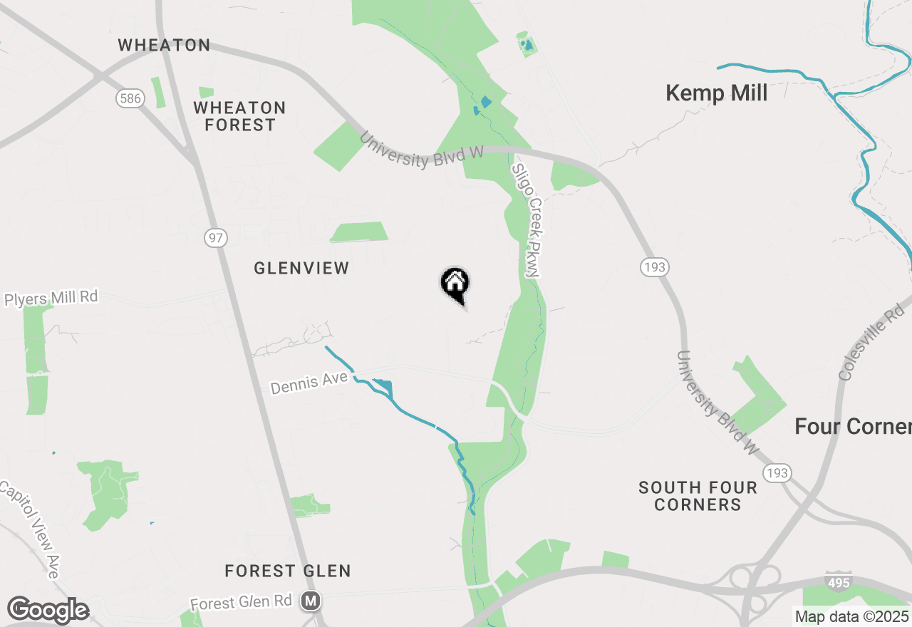 Map of 1518 Gridley Lane, Silver Spring, MD 20902