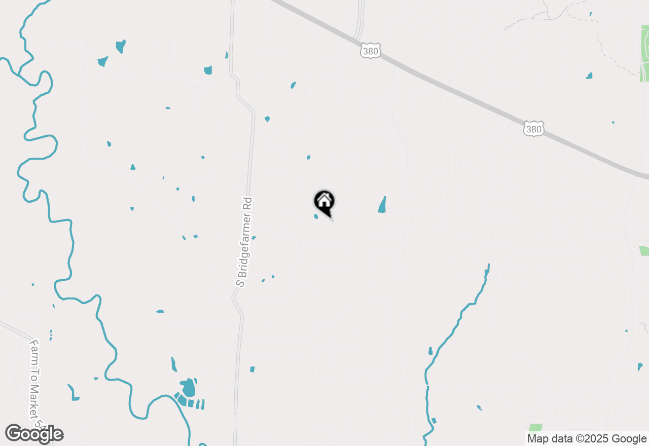 Map of 1210 Booker Drive, Mckinney, TX 75069