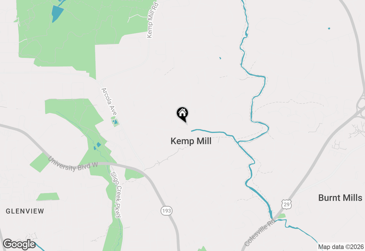 Map of 611 Winona Court, Silver Spring, MD 20902