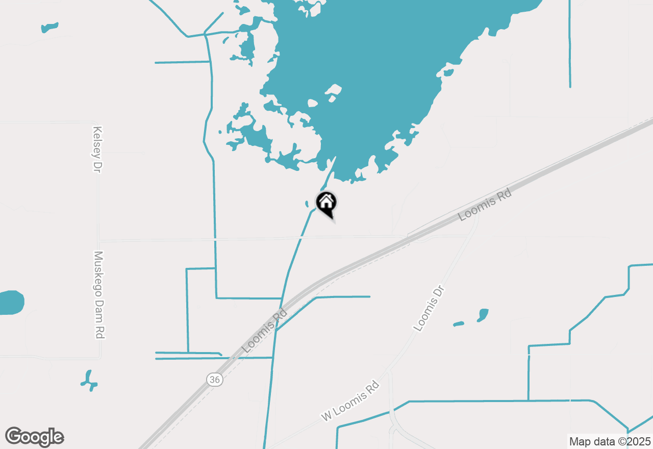 Map of S106W17280 Muskego Dam Dr, Muskego, WI 53150