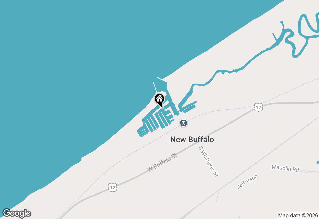 Map of 298 Peninsula D, New Buffalo, MI 49117