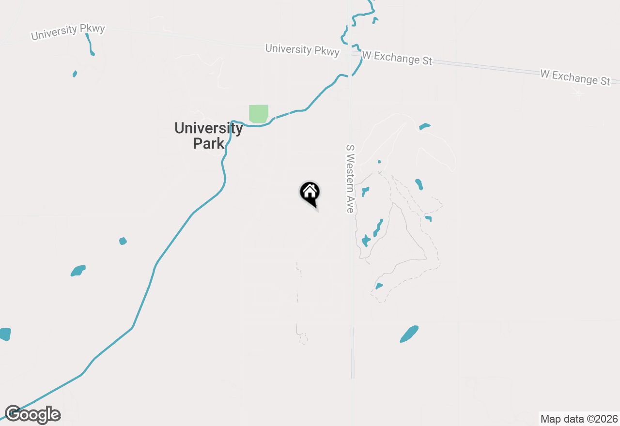 Map of 513 Nathan Road, University Park, IL 60484