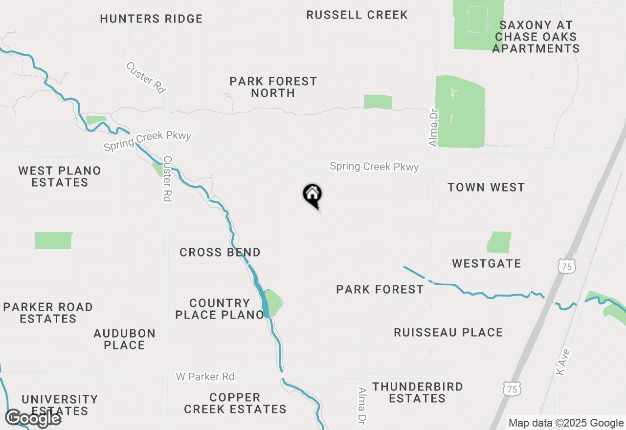 Map of 4010 Rainier Road, Plano, TX 75023