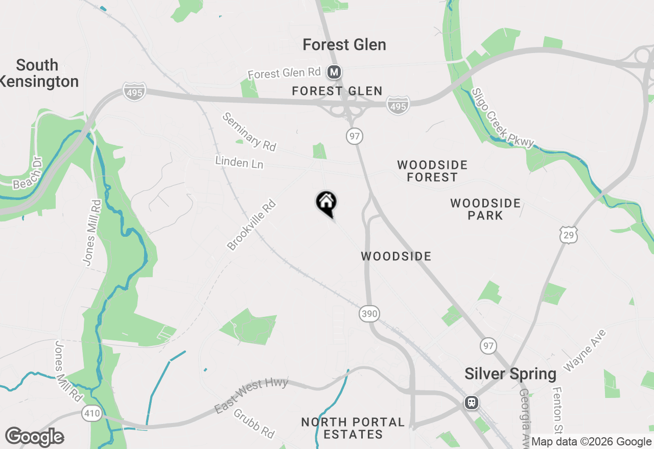Map of 2006 Glen Ross Road, Silver Spring, MD 20910