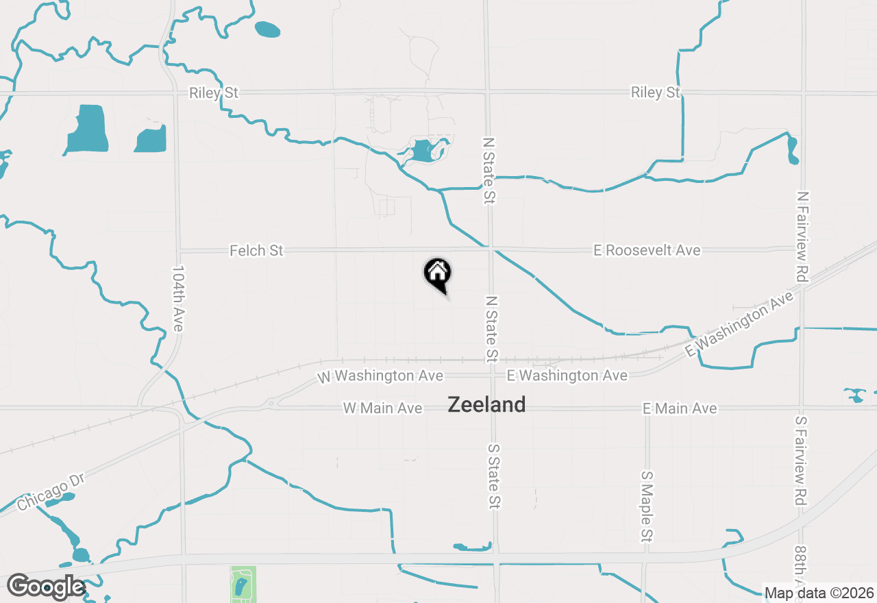 Map of 311 Michigan Street, Zeeland, MI 49464