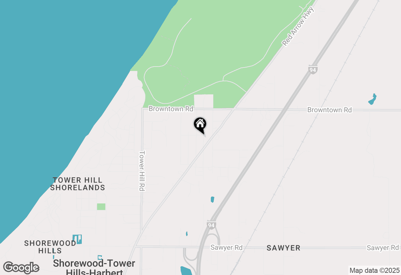 Map of 12270 Linden Avenue, Sawyer, MI 49125