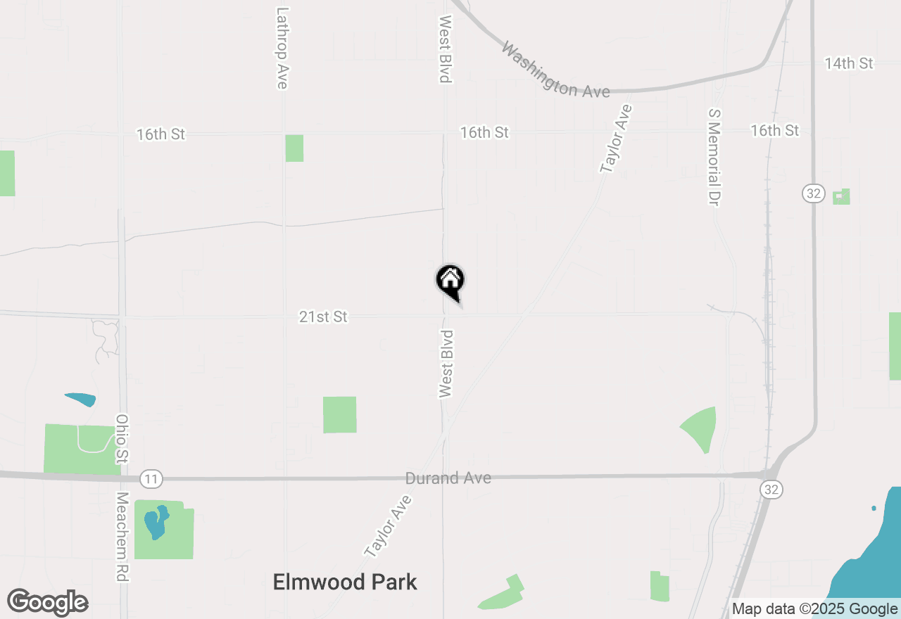 Map of 3022 21st St, Racine, WI 53403