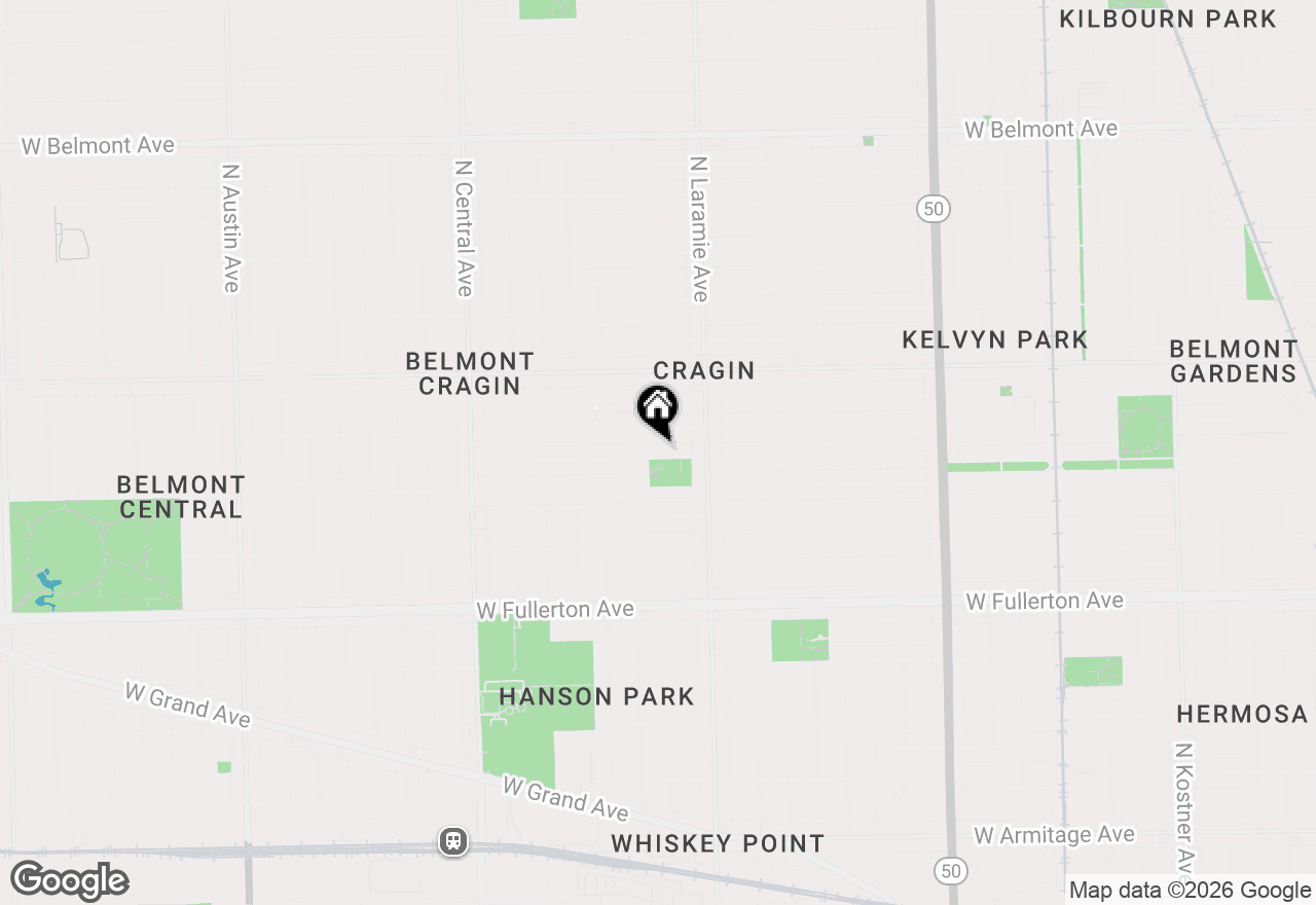 Map of 5250 W Drummond Place, Chicago, IL 60639