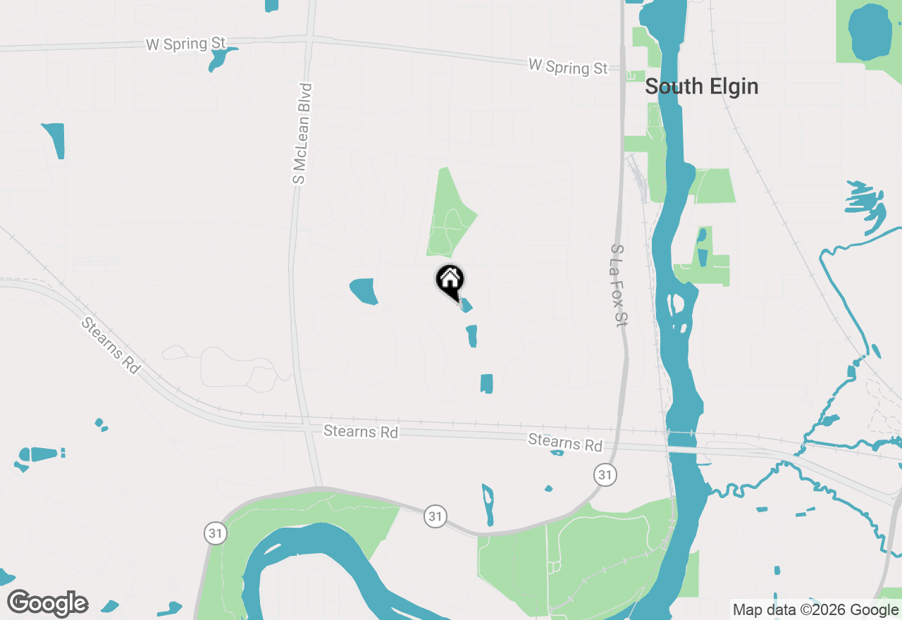 Map of 5 Vernon Court, South Elgin, IL 60177