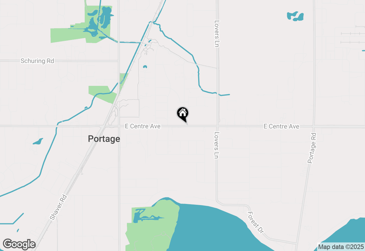 Map of 821 & 827 E Centre Avenue #2A, Portage, MI 49002