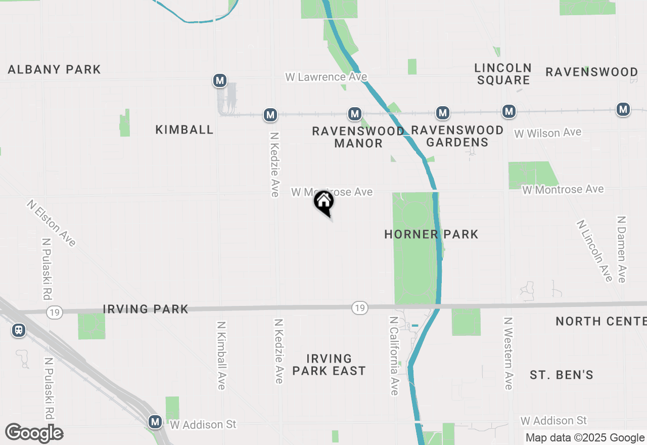 Map of 3019 W Cullom Avenue #2, Chicago, IL 60618