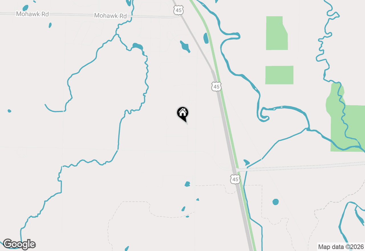 Map of 220 Silver Fox Dr N, Kewaskum, WI 53040