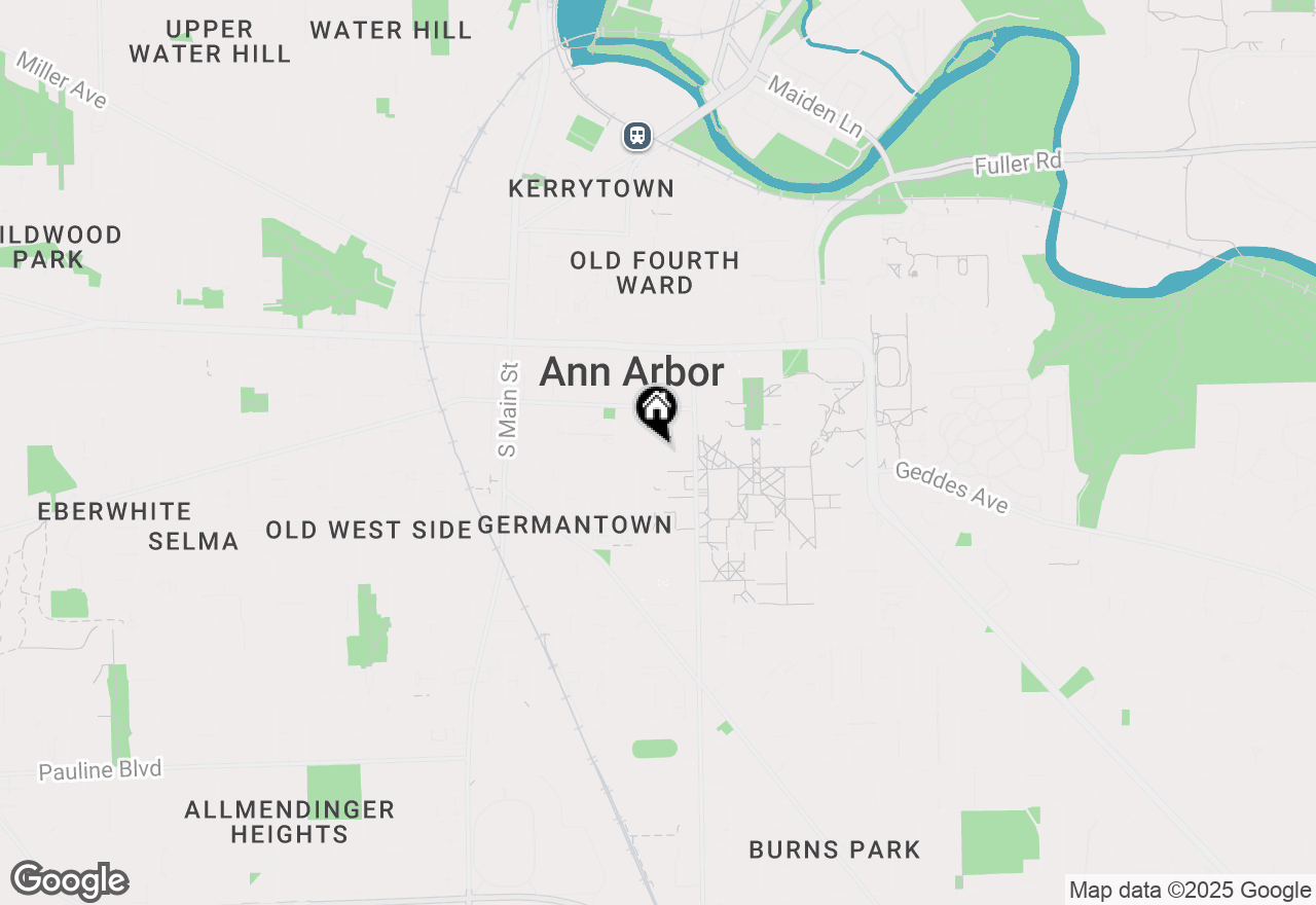 Map of 555 E William Street #14H, Ann Arbor, MI 48104
