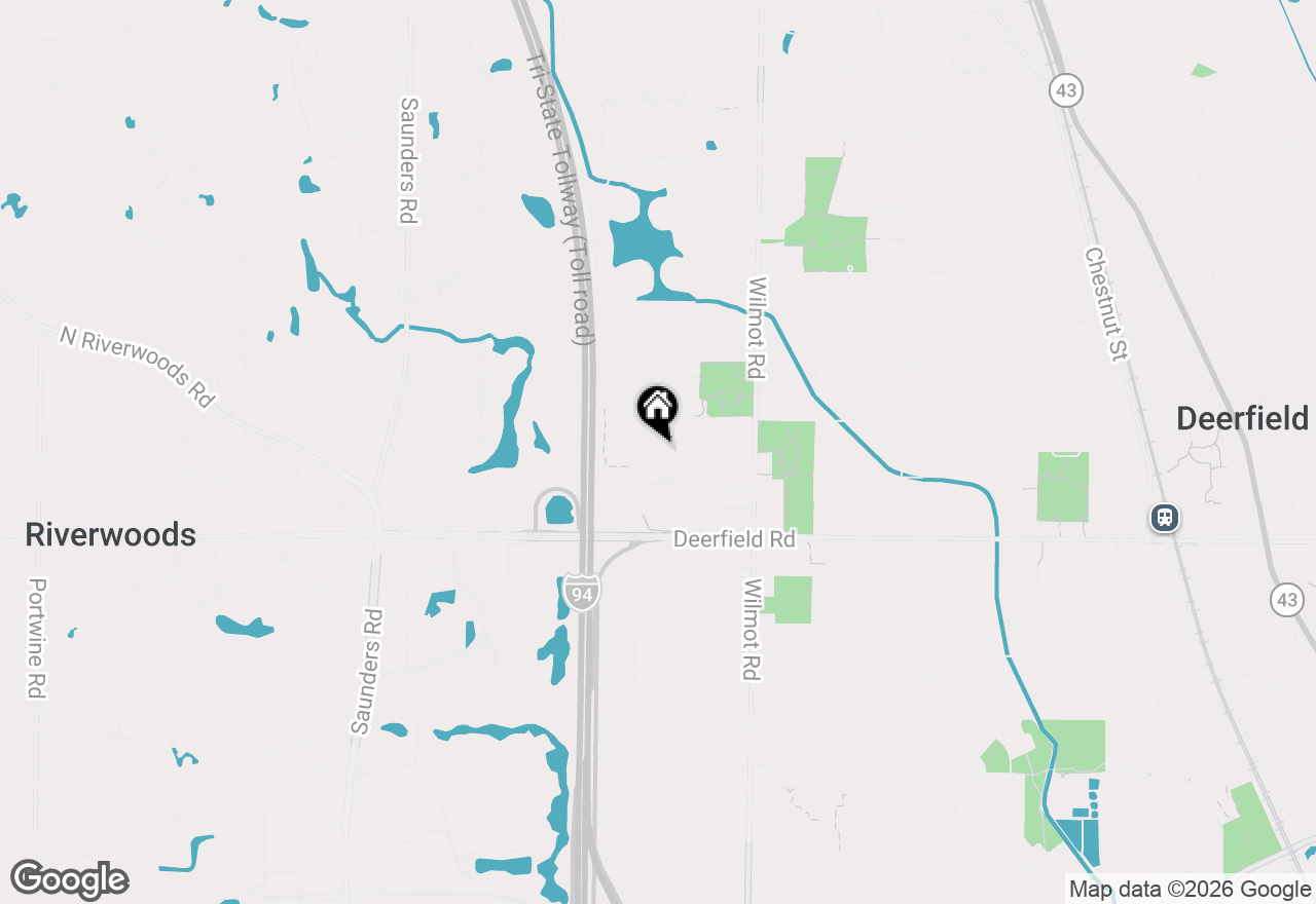 Map of 930 King Richards Court, Deerfield, IL 60015