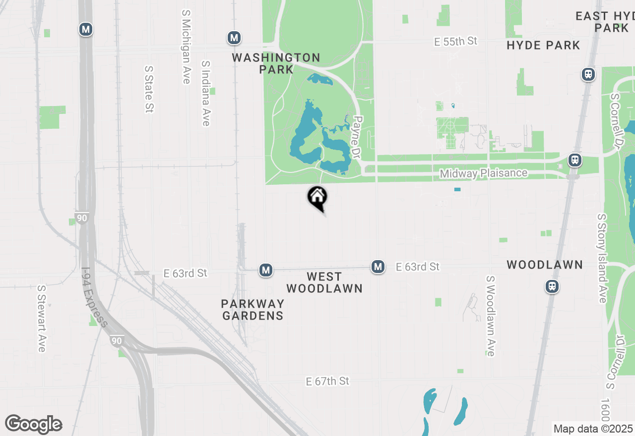 Map of 6110 S Saint Lawrence Avenue, Chicago, IL 60637