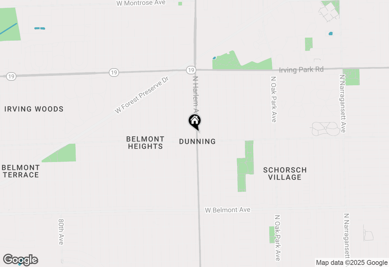 Map of 3630 N Harlem Avenue #407, Chicago, IL 60634