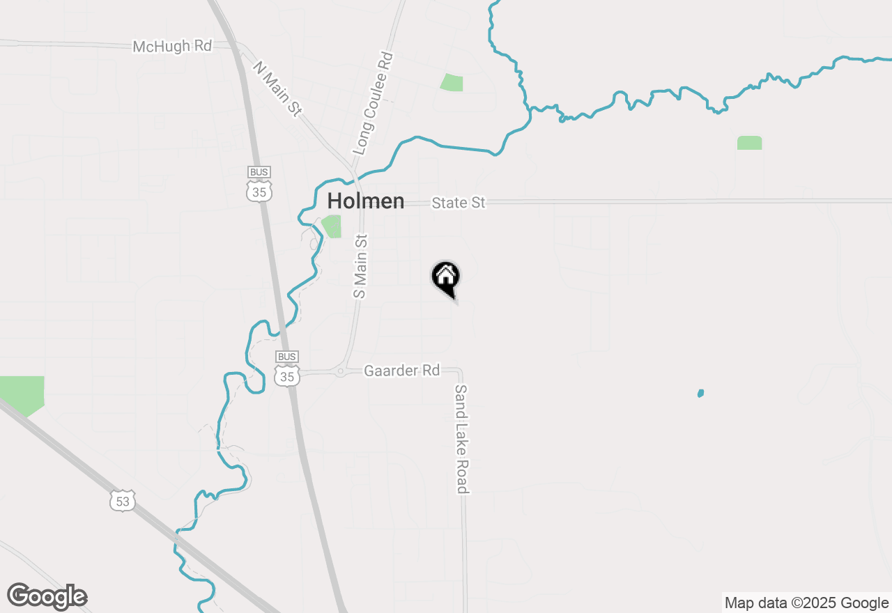 Map of 318 Anderson St, Holmen, WI 54636