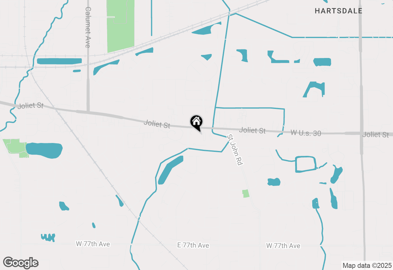 Map of 1468 Joliet Street, Dyer, IN 46311