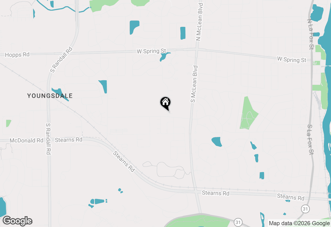 Map of 324 Kingsport Drive, South Elgin, IL 60177