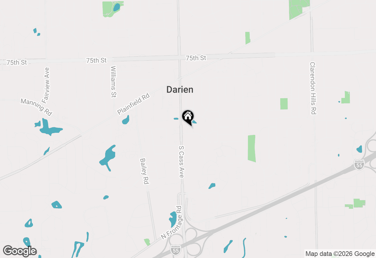 Map of 1134 Chalet Drive #3S, Darien, IL 60561