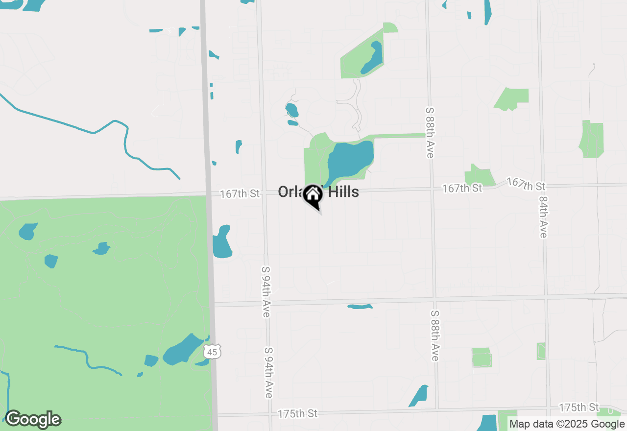Map of 9032 170th Street, Orland Hills, IL 60487