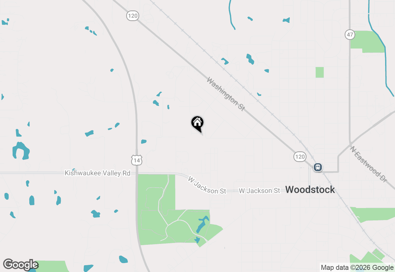 Map of 765 Anne Street, Woodstock, IL 60098