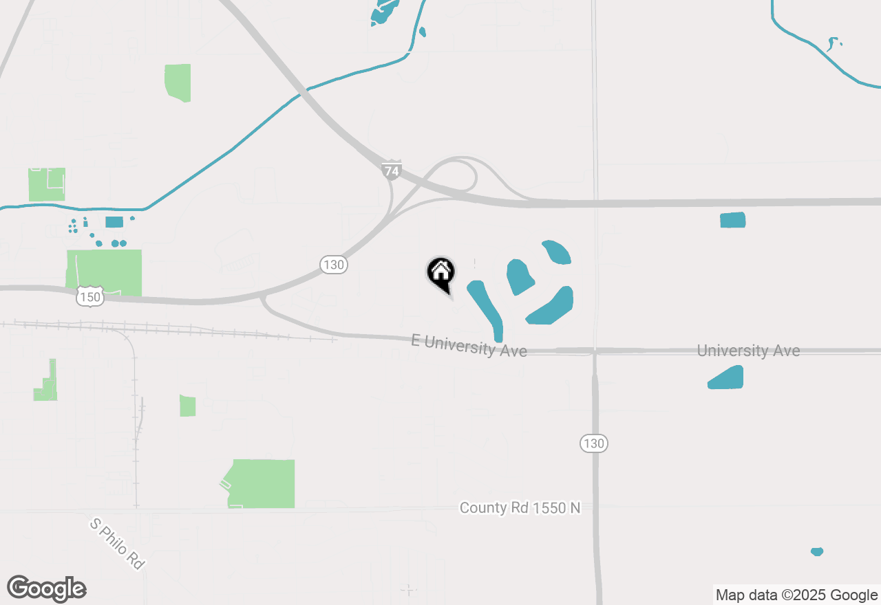 Map of 306 Dodson Drive E, Urbana, IL 61802