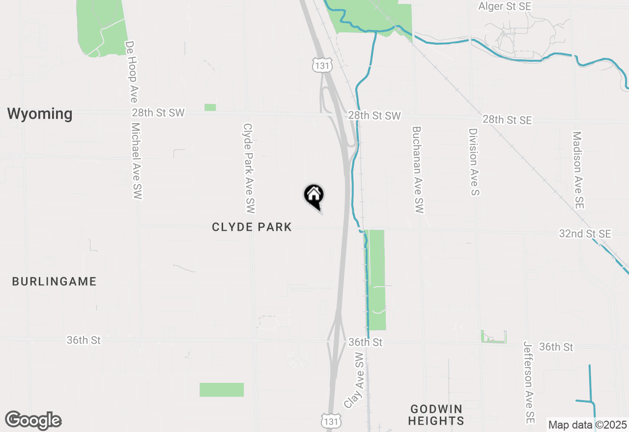 Map of 3189 Stratford Drive Sw, Wyoming, MI 49509