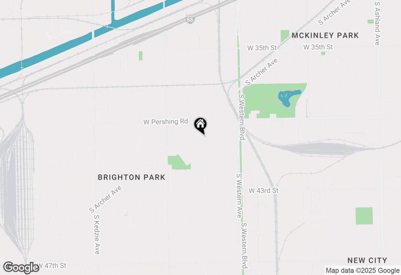 Map of 3958 S Rockwell Street, Chicago, IL 60632
