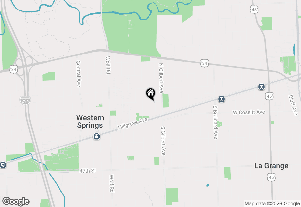 Map of 4201 Linden Avenue, Western Springs, IL 60558