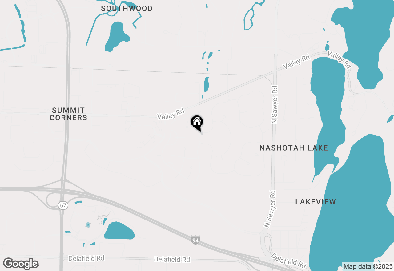 Map of 1778 Mineral Springs Blvd, Oconomowoc, WI 53066