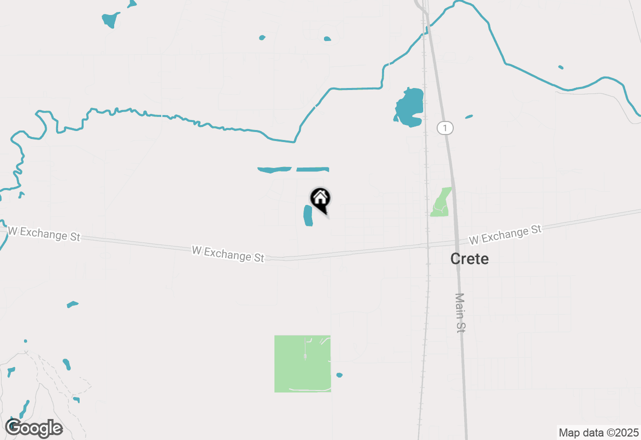 Map of 24495 Patriot Court, Crete, IL 60417