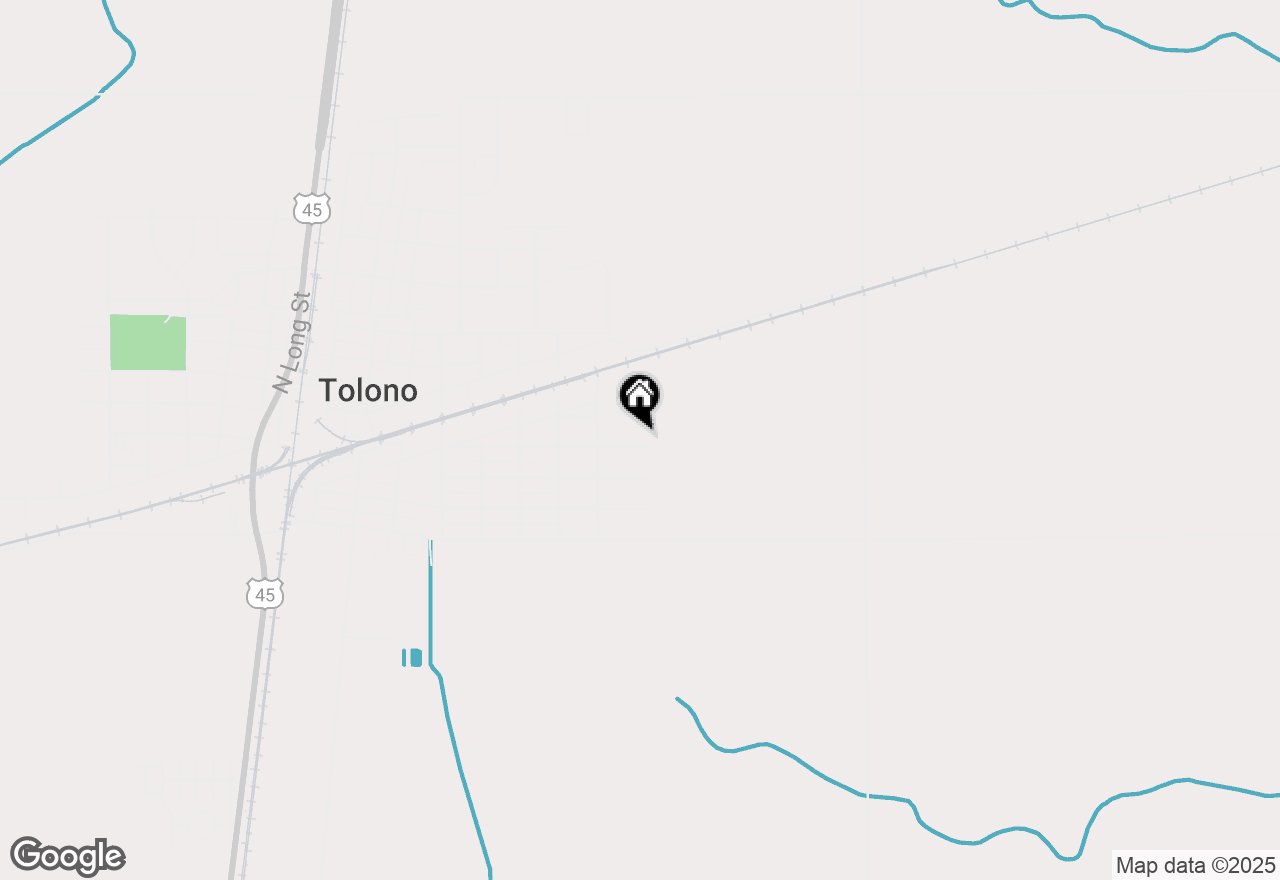 Map of 812 E Boone Street, Tolono, IL 61880