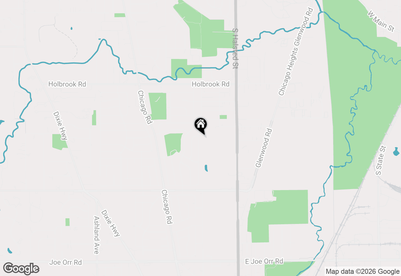 Map of 171 N Normandy Drive, Chicago Heights, IL 60411