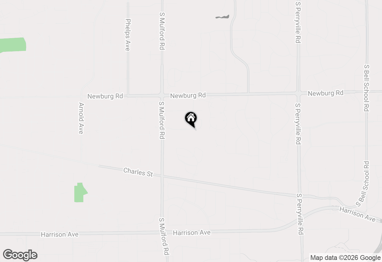 Map of 6207 Carriage Green Way, Rockford, IL 61108
