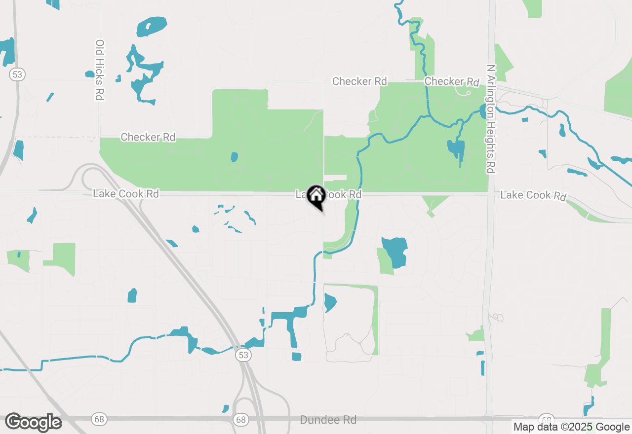Map of 4210 N Mallard Drive #3, Arlington Heights, IL 60004