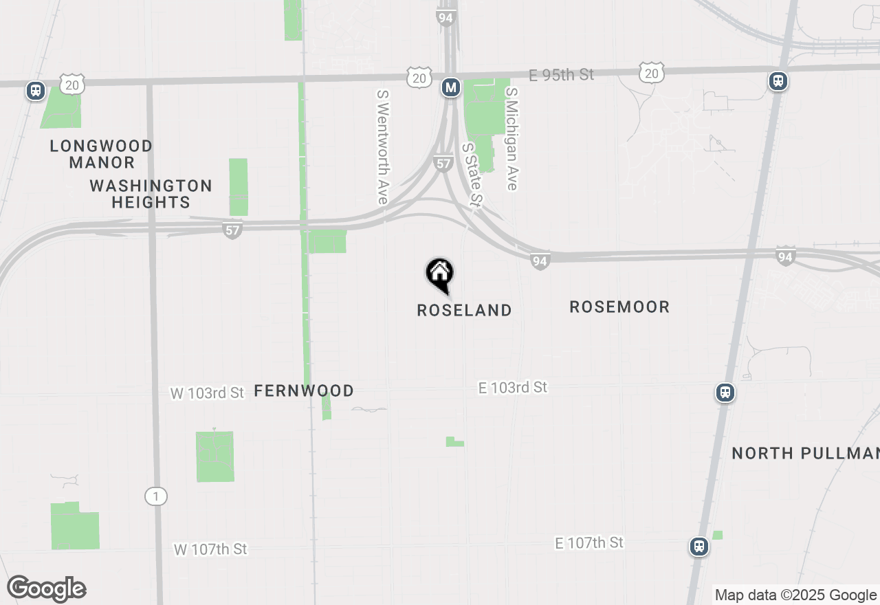 Map of 10052 S Lafayette Avenue, Chicago, IL 60628