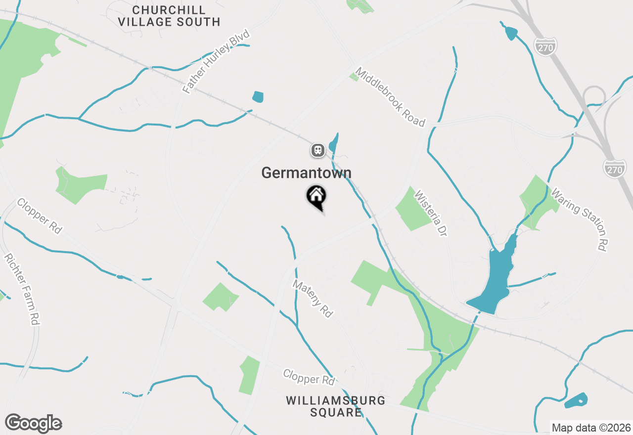 Map of 13013 Wallich Way, Germantown, MD 20874